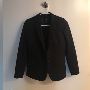 J. Crew Black Petite Thompson Blazer Size 2